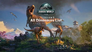 All Jurassic World Evolution 3 Dinosaurs