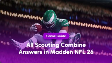All Scouting Combine Answers in Madden NFL 26