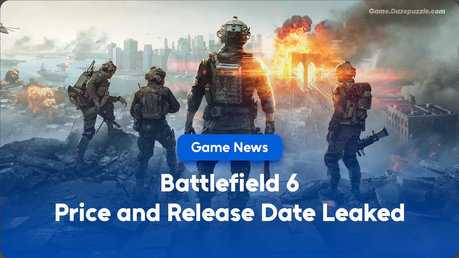 Battlefield 6 Price and Release Date Leaked