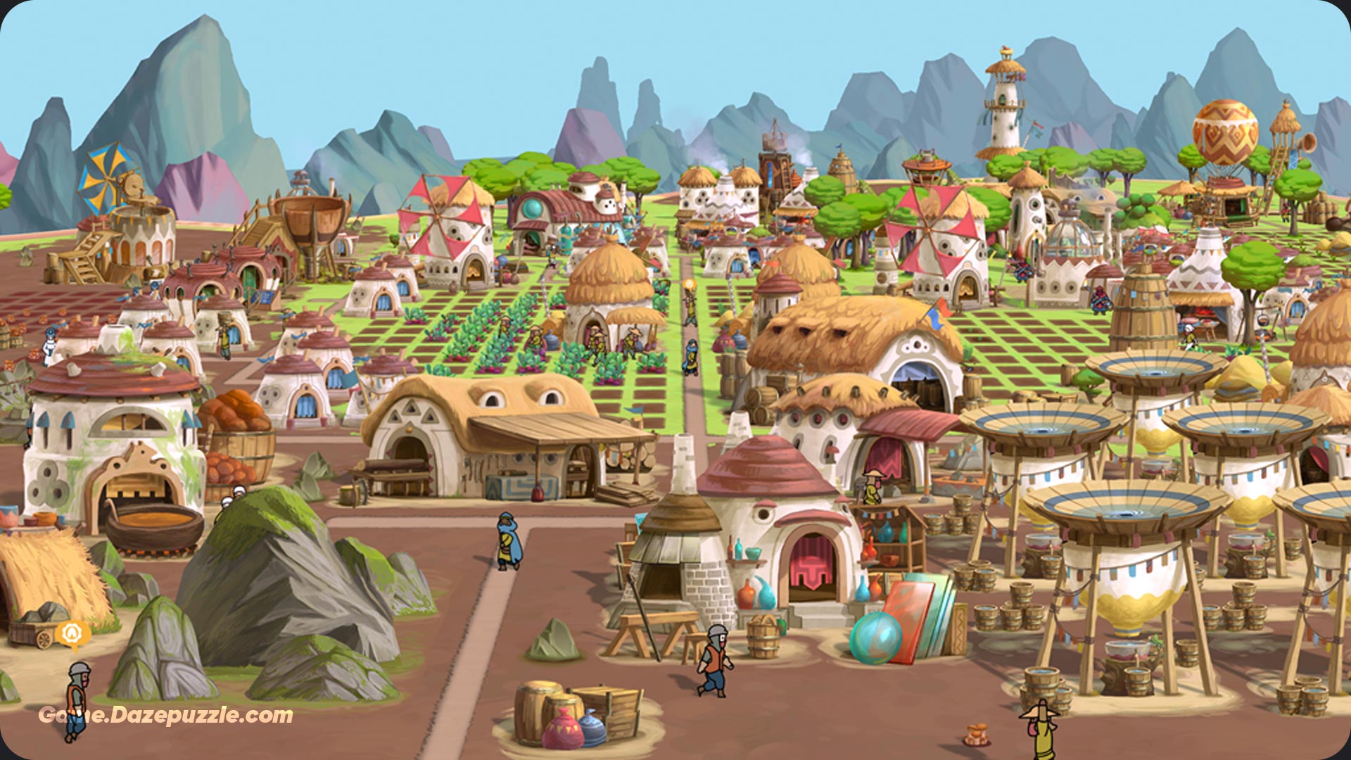 Building in The Wandering Village