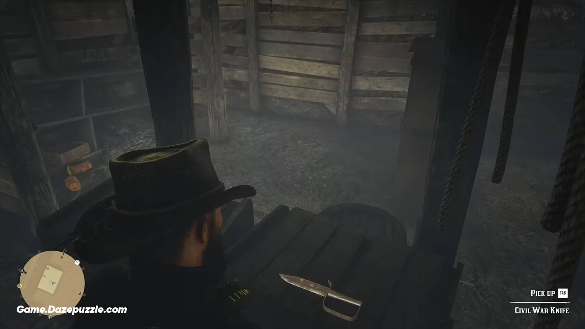 Civil War Knife Pickup