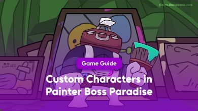 Custom Characters in Painter Boss Paradise