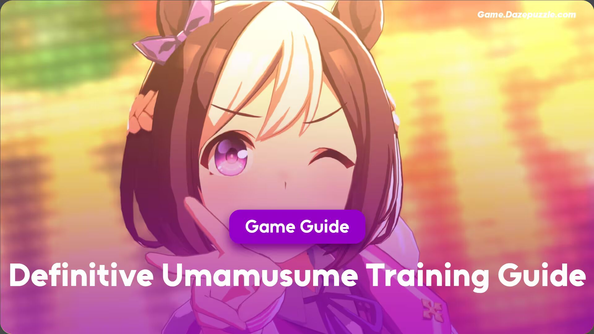Definitive Umamusume Training Guide