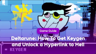 Deltarune how to get keygen