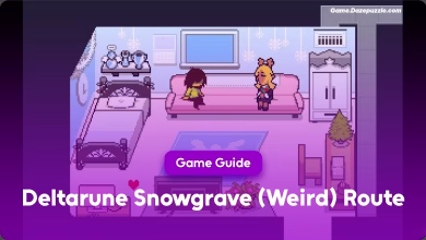 Deltarune Snowgrave Weird Route