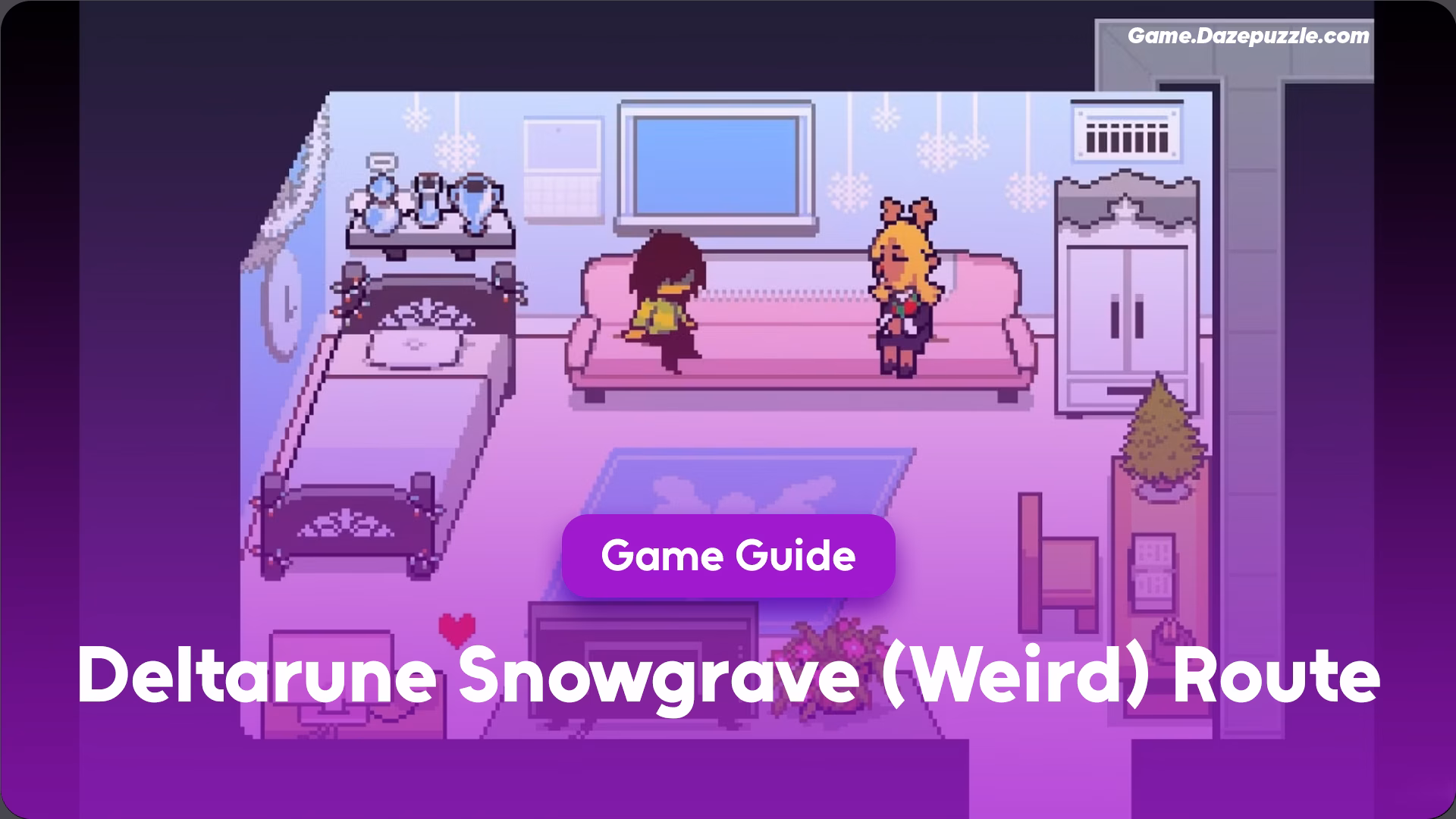 Deltarune Snowgrave Weird Route