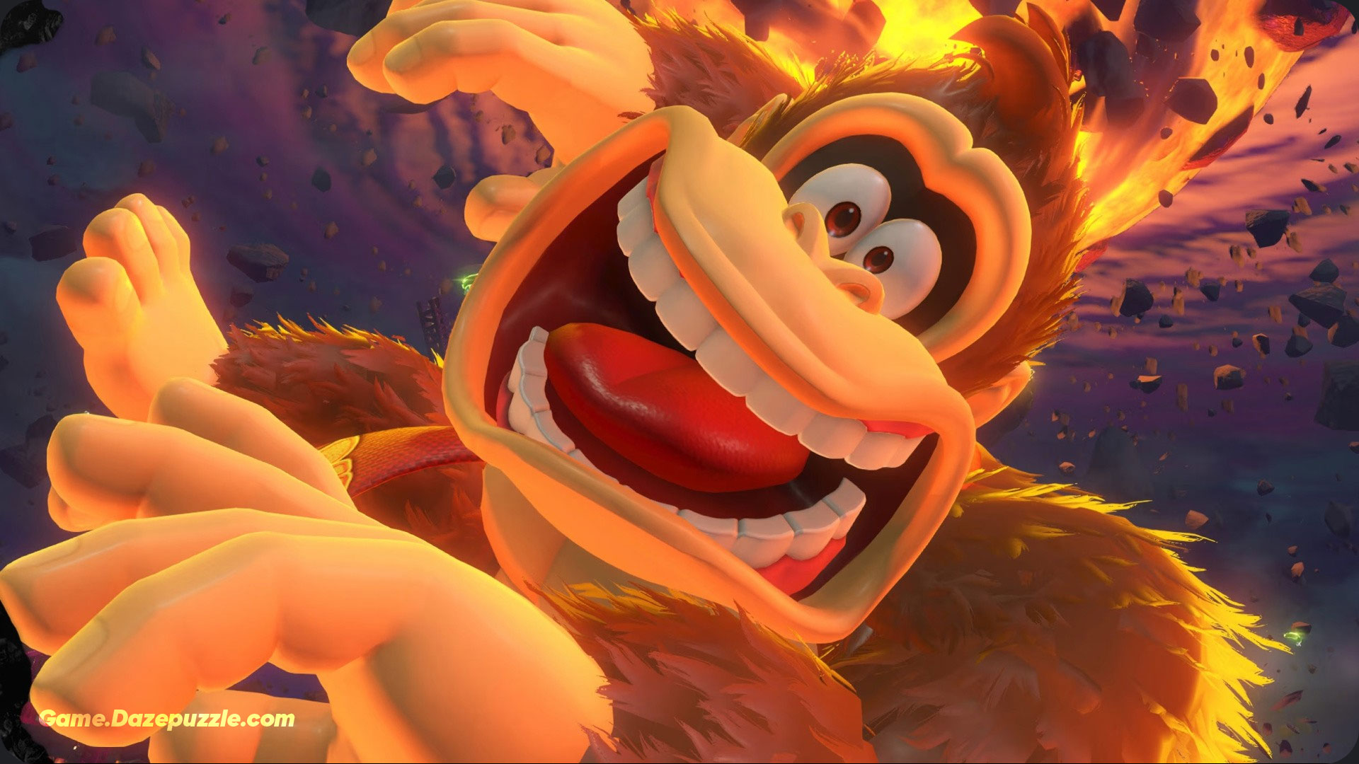 Donkey Kong Bananza Fossil Hunting