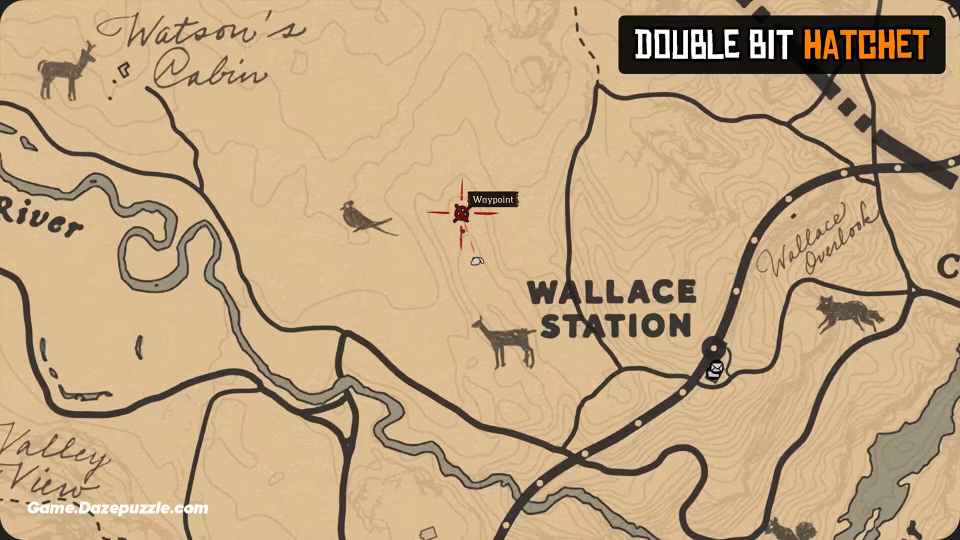 Double Bit Hatchet Location