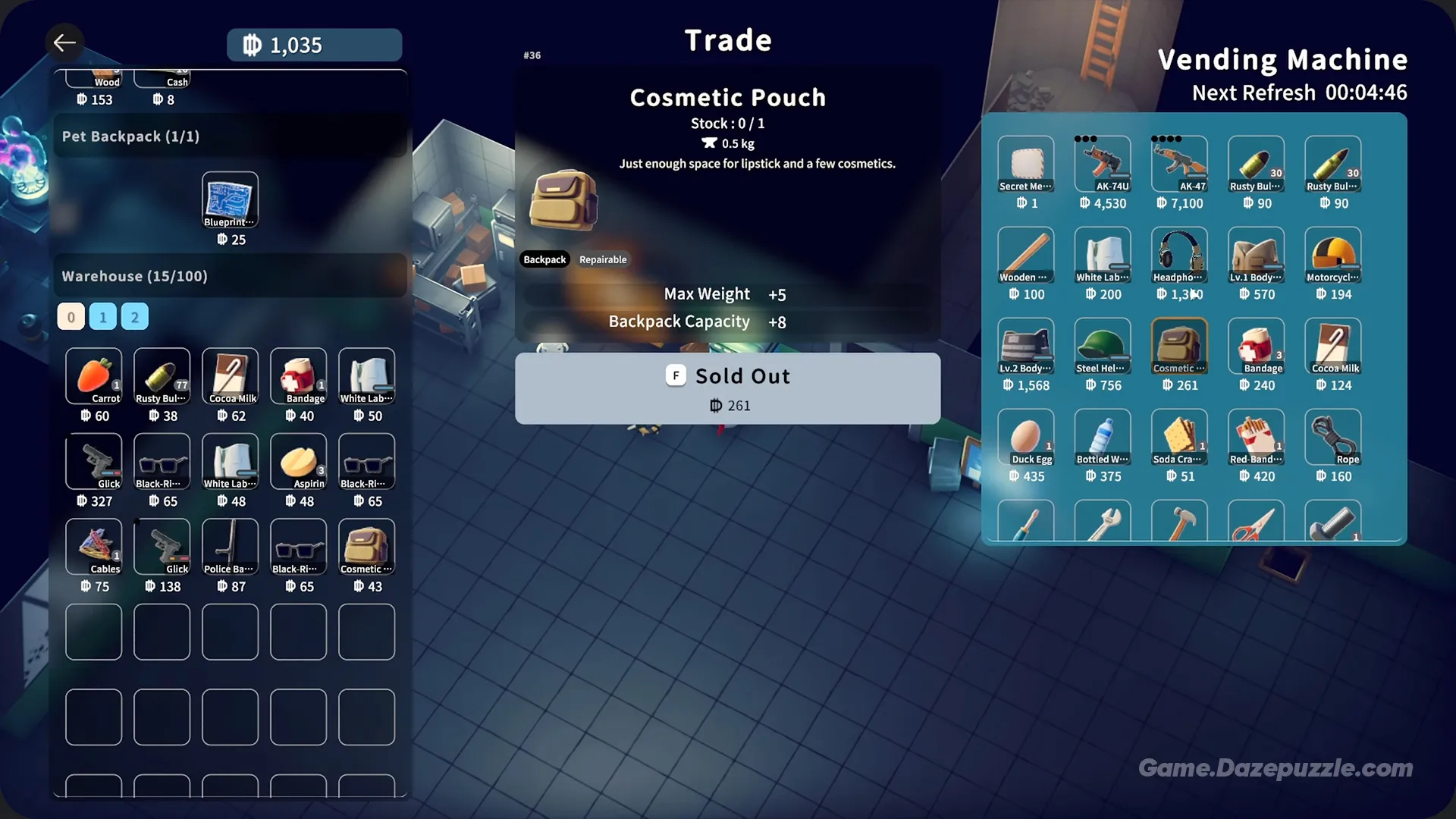Escape From Duckov Sell