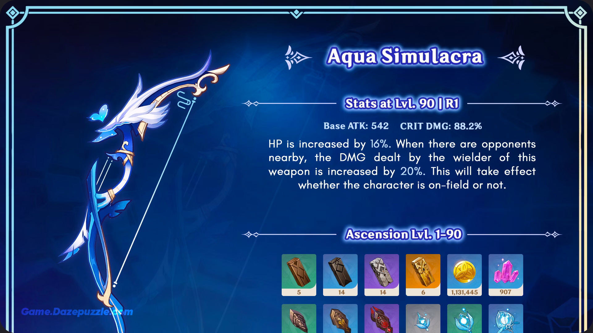 Genshin Impact Aqua Simulacra