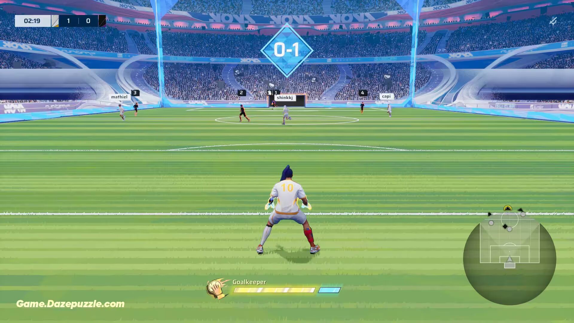 Goalkeeping in Rematch