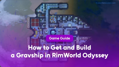 Gravship in RimWorld Odyssey