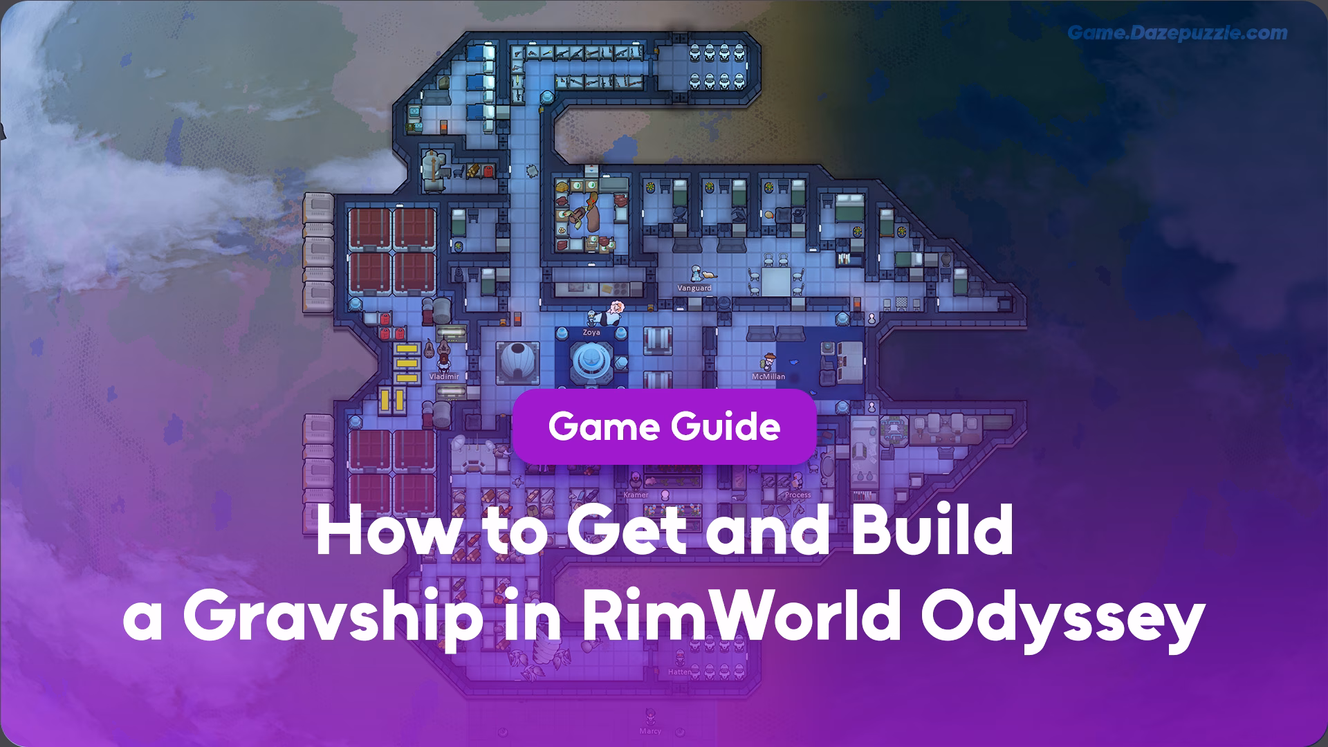 Gravship in RimWorld Odyssey