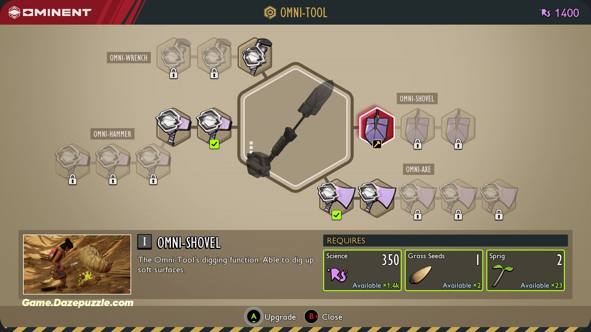 Grounded 2 Omni-Tool