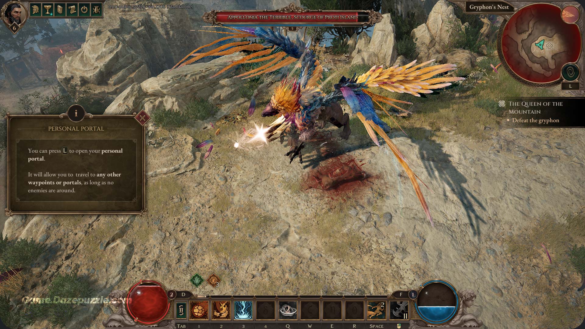 How to Beat the Gryphon in Titan Quest 2