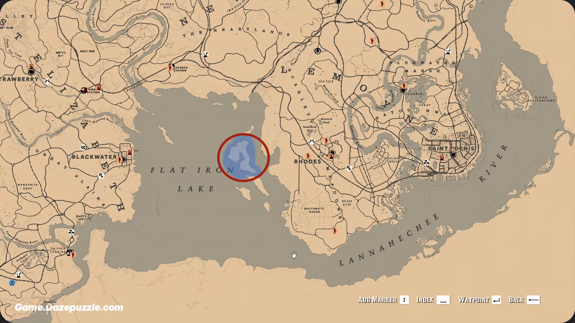 Iguana Location RDR2