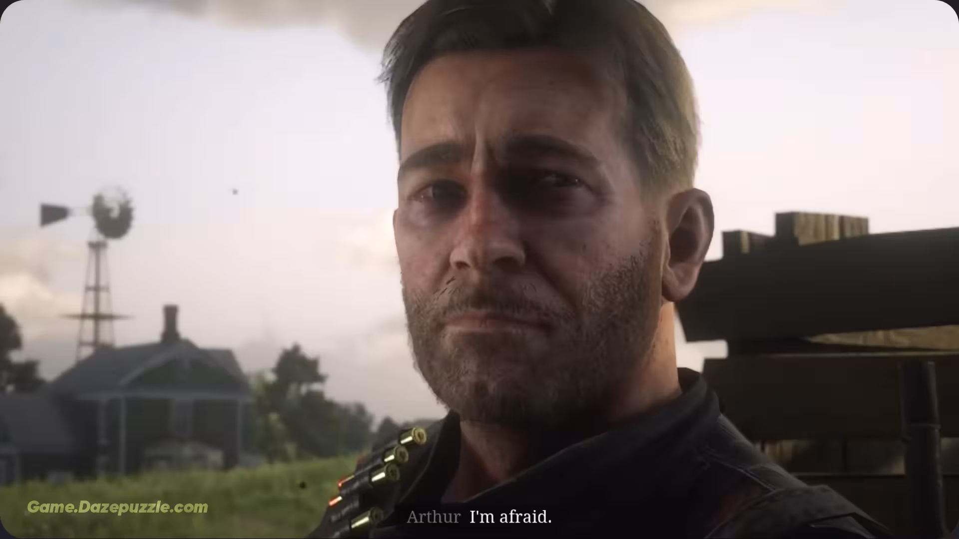 Arthur Morgan I'm Afraid Dialogue