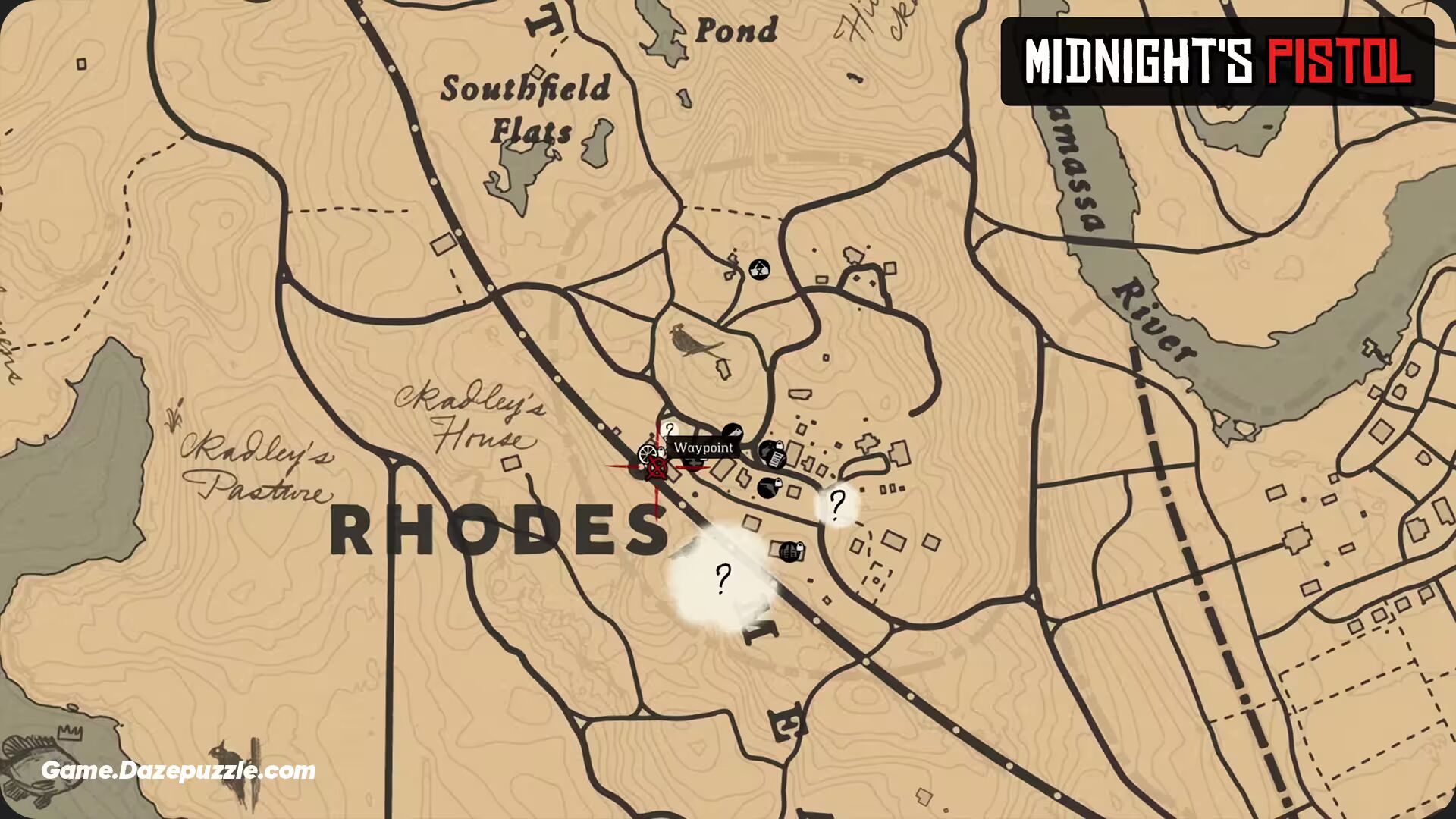 Midnights Pistol Location