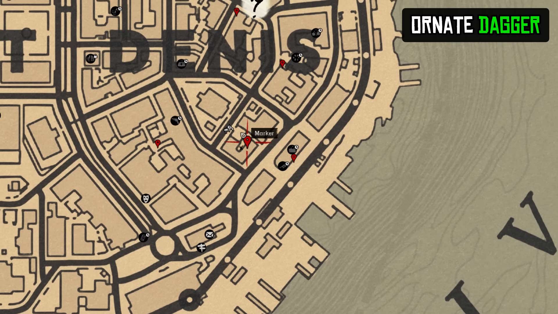 Ornated Dagger location