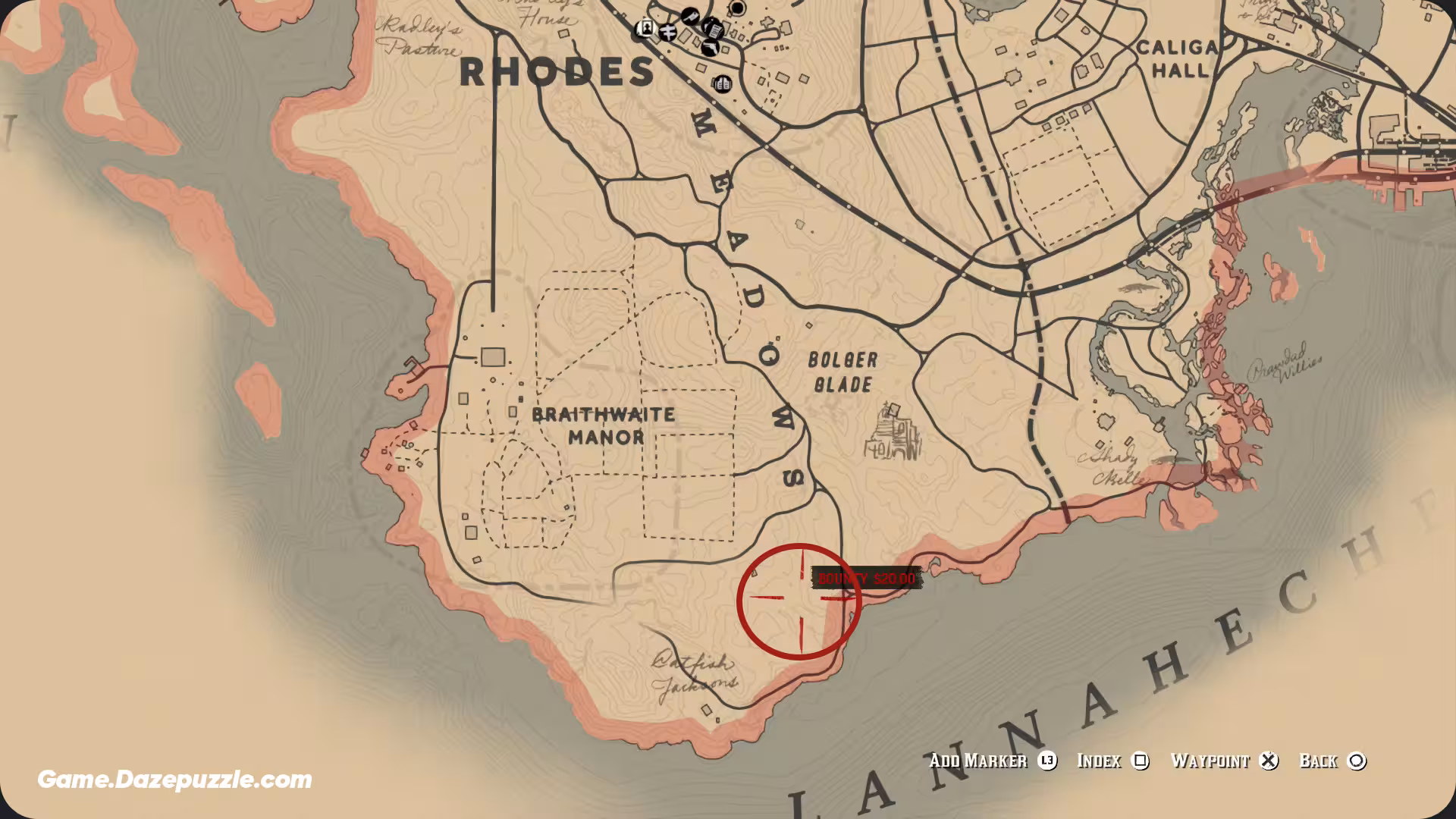 Panther Location RDR2