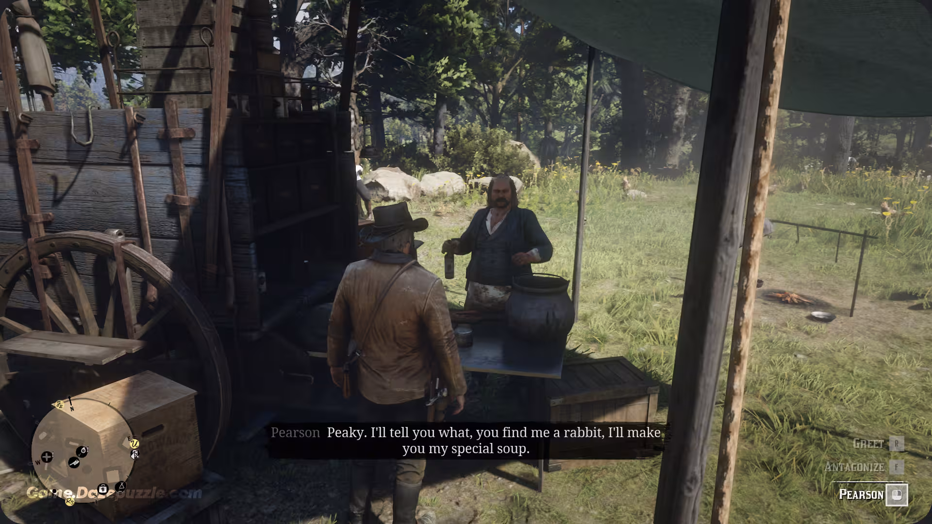 Pearson's wagon rdr2