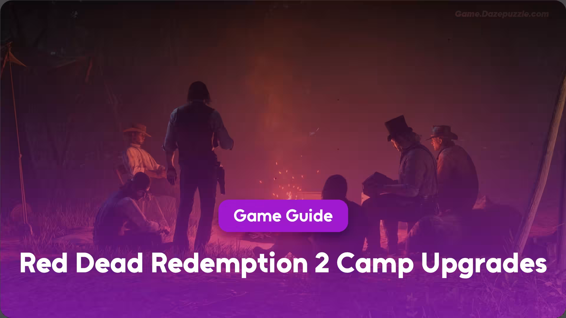 RDR2 Camp Upgrades