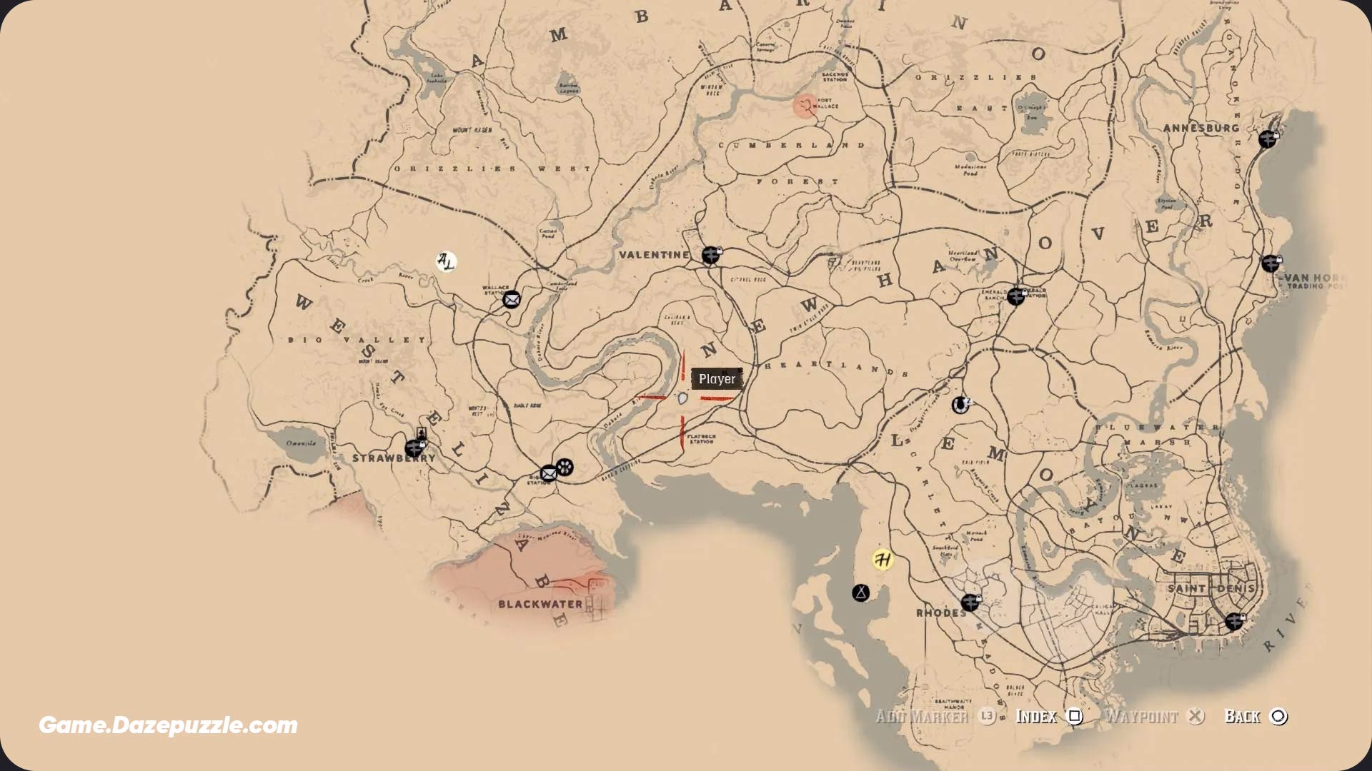 RDR2 Limpany location on map Red Dead Redemption 2: The Ultimate Beginner's Guide
