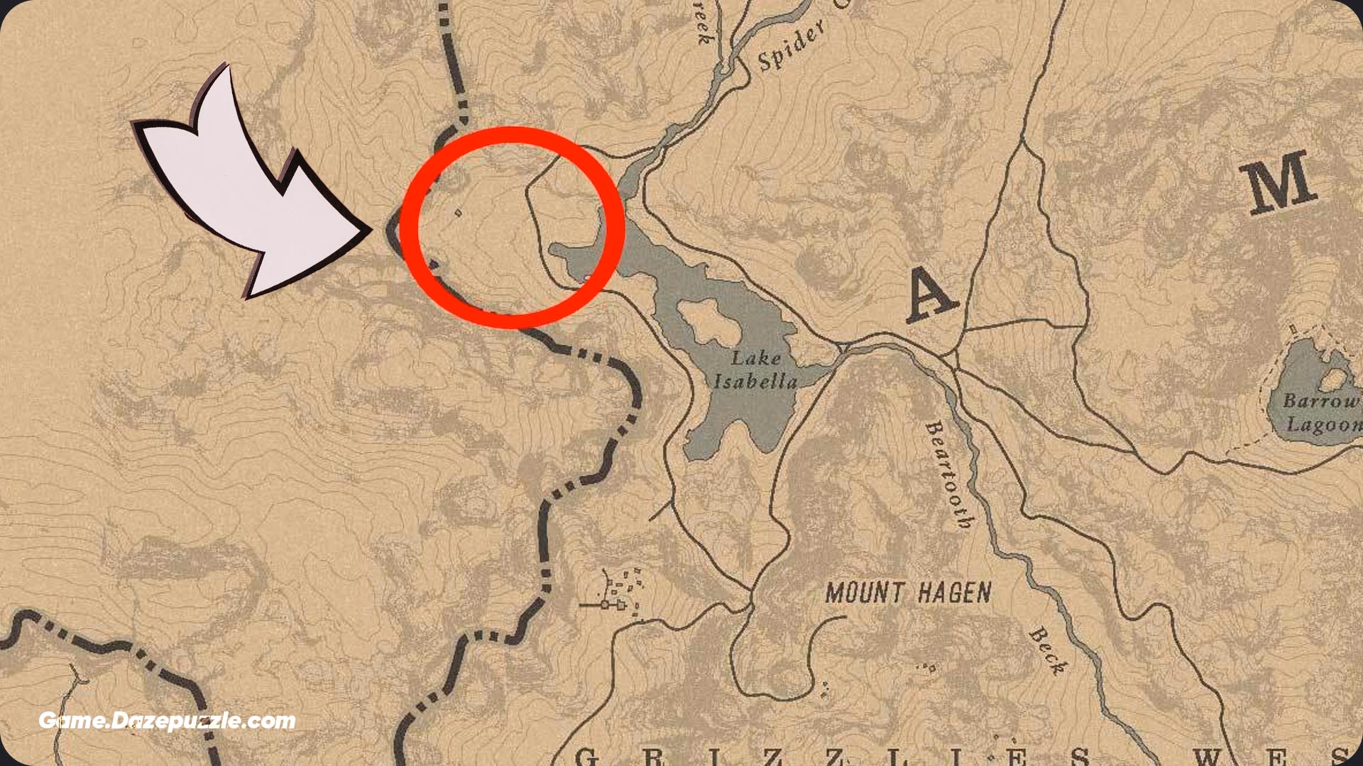 RDR2 White Arabian location map Red Dead Redemption 2: The Ultimate Beginner's Guide