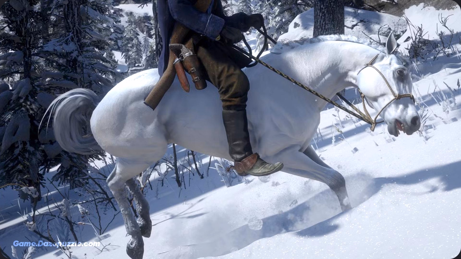 RDR2 calming White Arabian horse Red Dead Redemption 2: The Ultimate Beginner's Guide