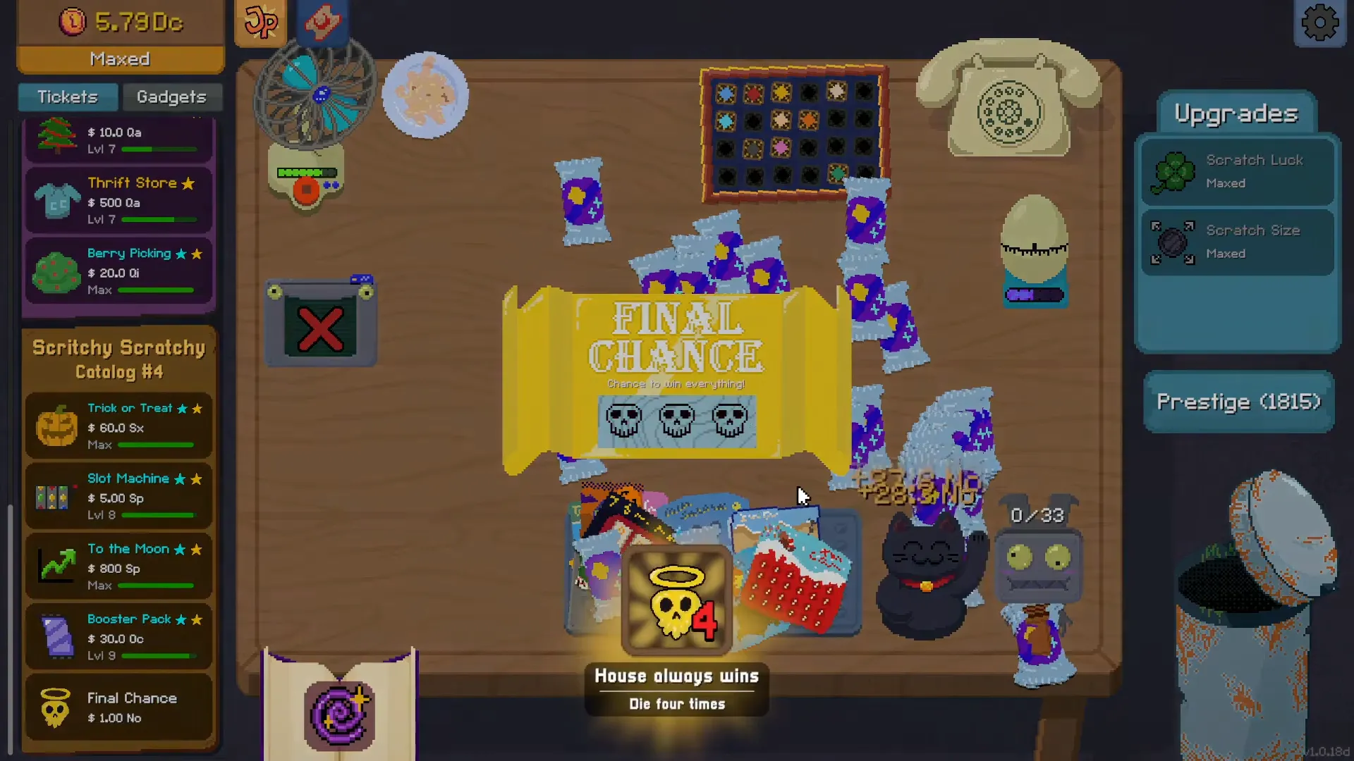 Scritchy Scratchy Final Chance