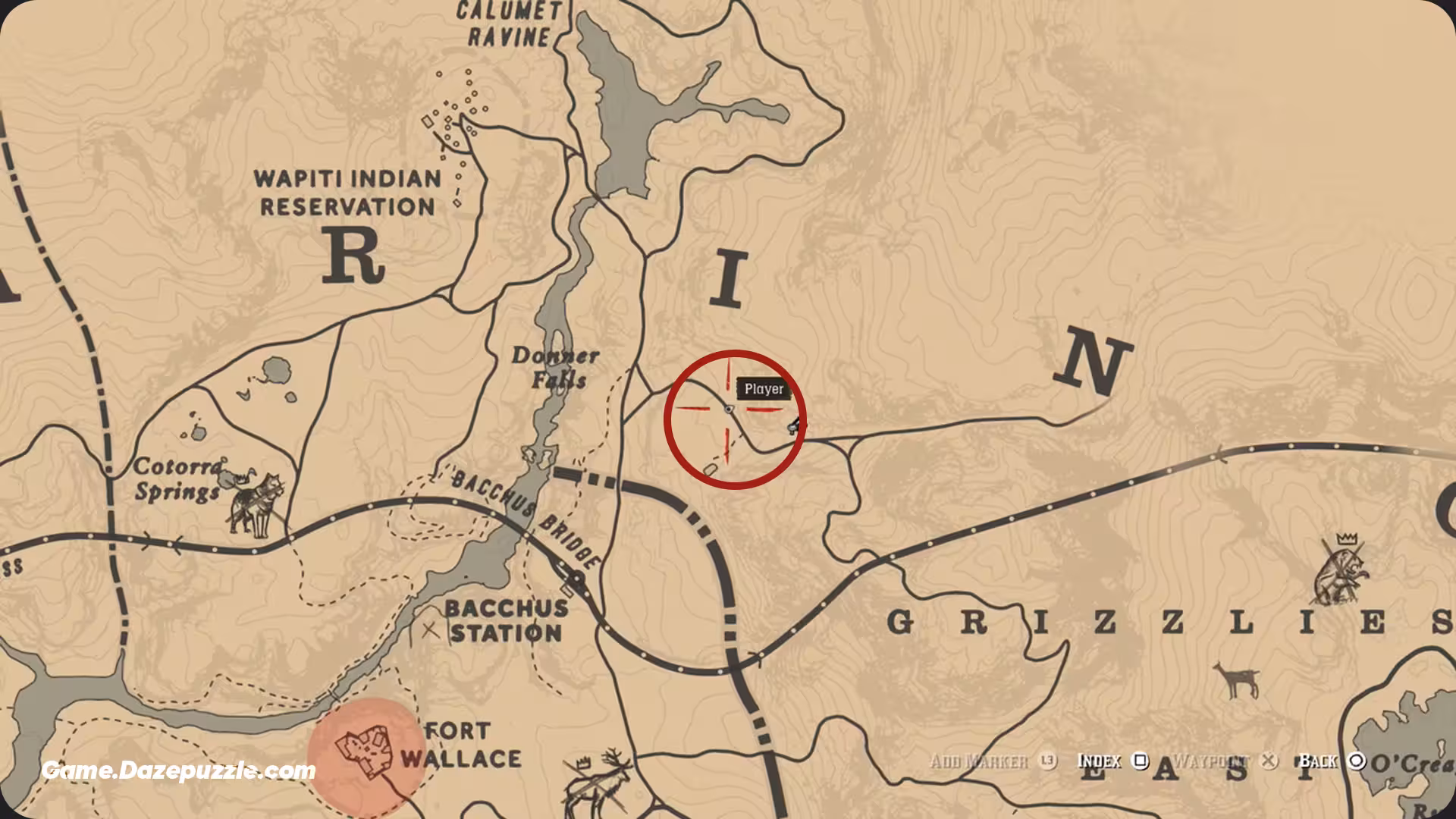 Strange Statues Puzzle Location