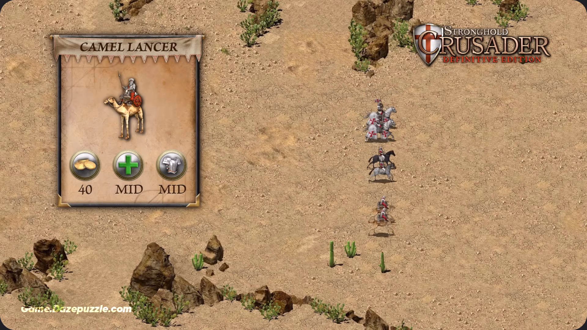 Stronghold Crusader Definitive Edition Camel Lancer