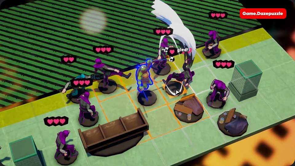 Teenage Mutant Ninja Turtles Tactical Takedown Gameplay