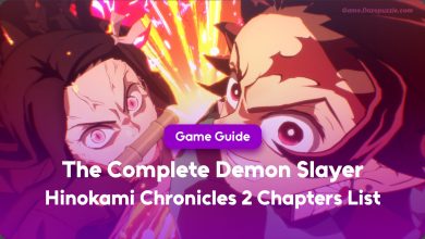 The Complete Demon Slayer: The Hinokami Chronicles 2 Chapters List