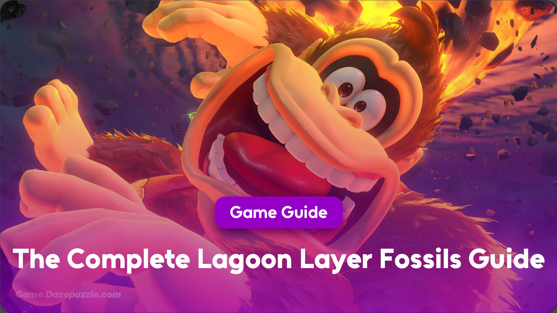 Donkey Kong Bananza The Complete Lagoon Layer Fossils Guide