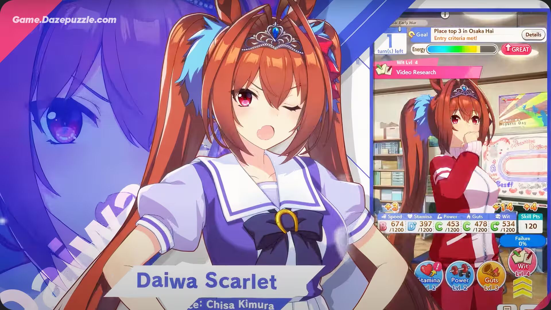 Umamusume Daiwa Scarlet Character