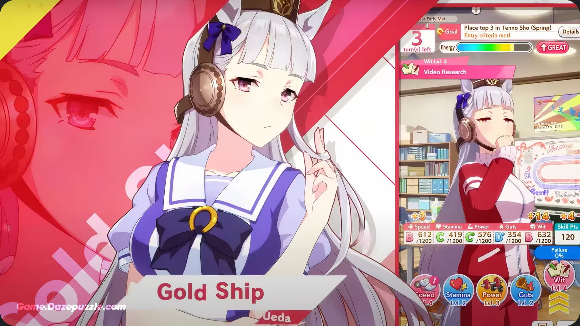 Umamusume Gold Ship Character