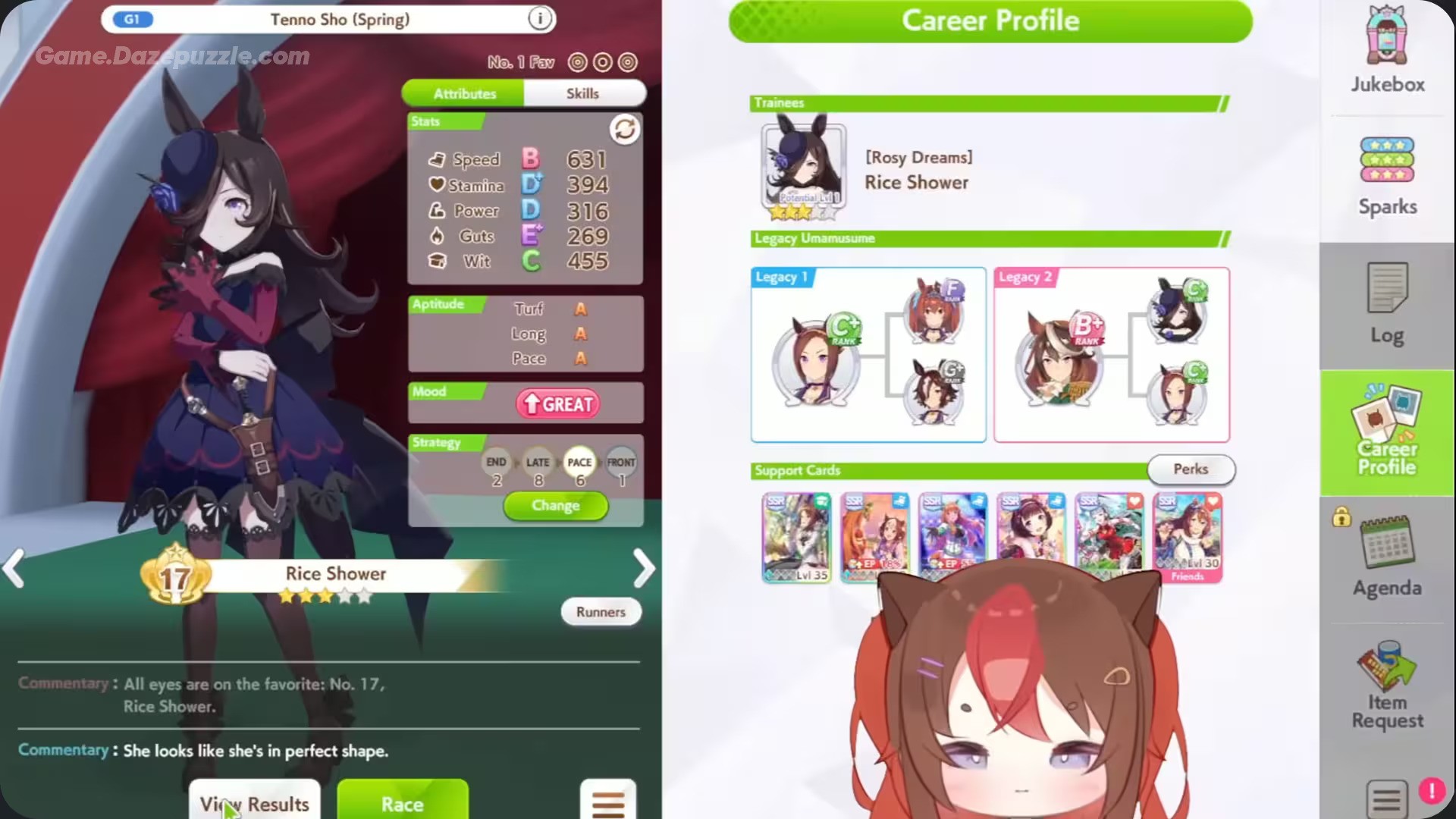 Umamusume Rice Shower Profile