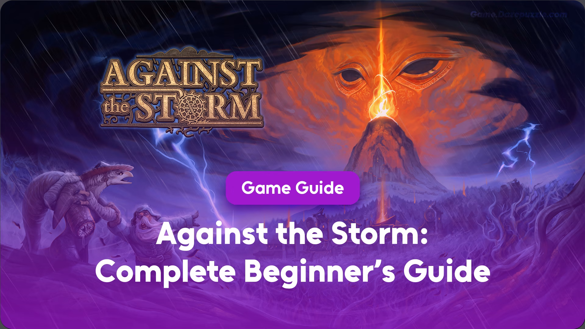 Against the Storm Beginner's Guide