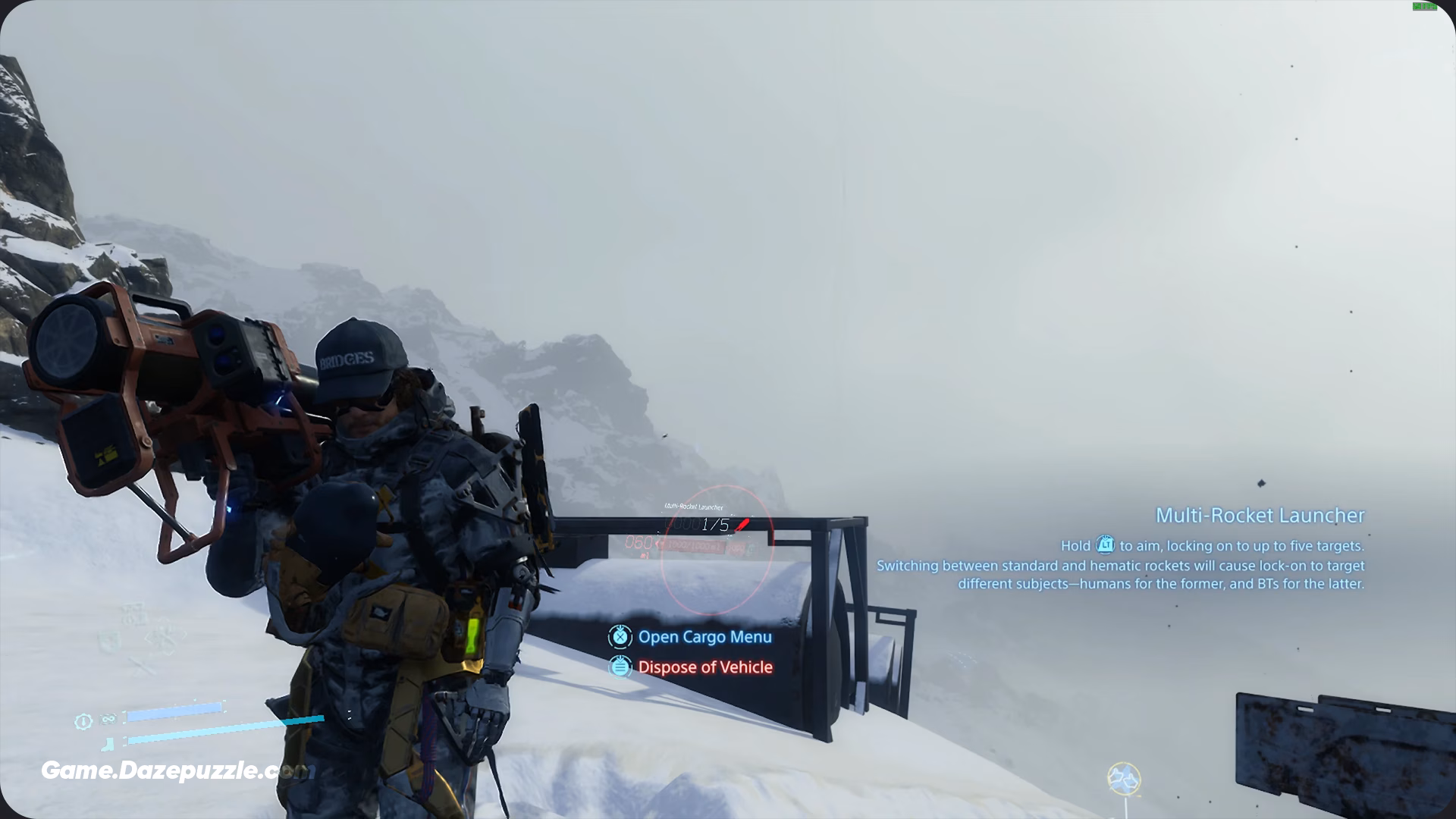 Death Stranding 2 Rocket Luncher