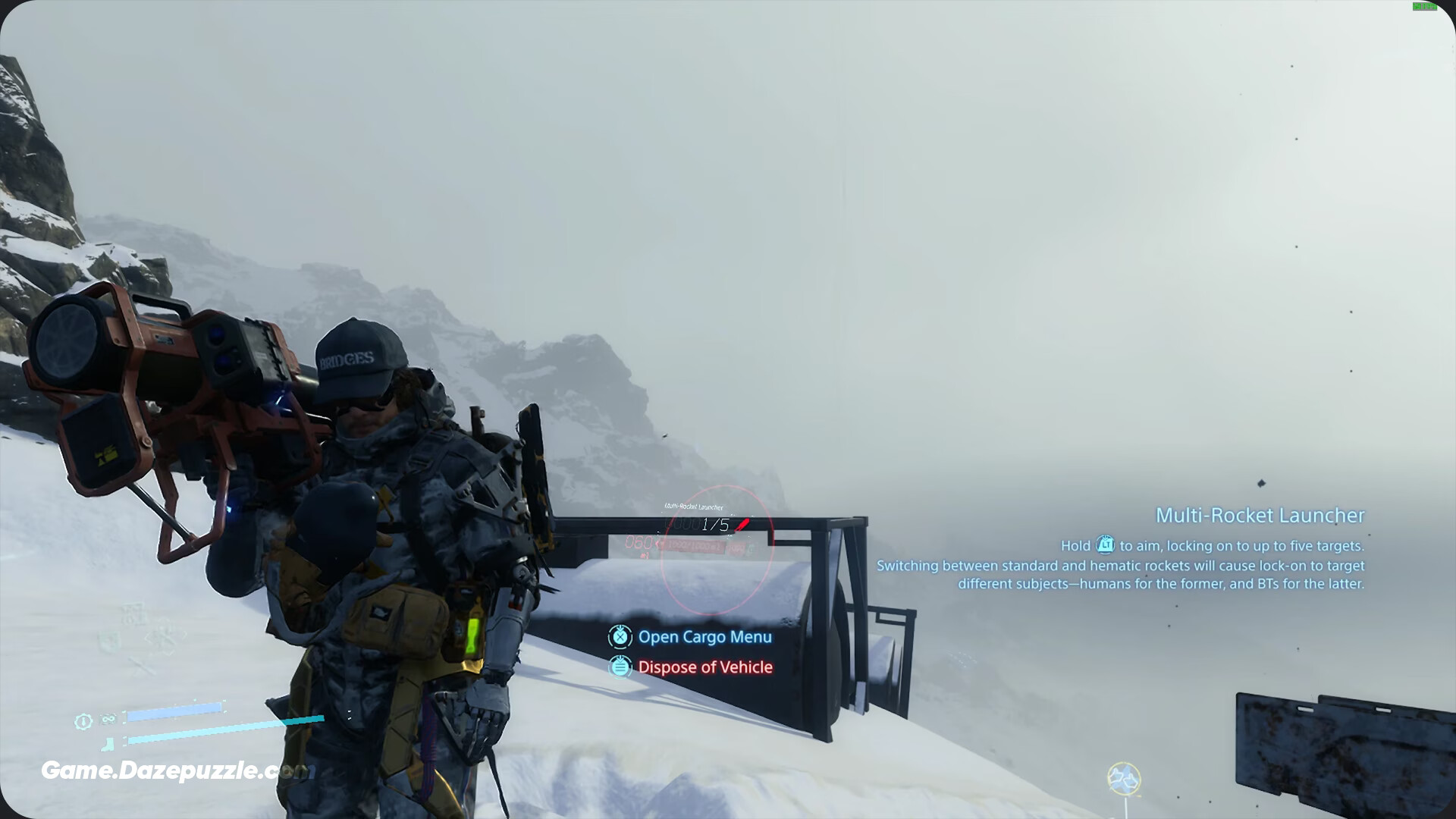 Death Stranding 2 Rocket Luncher