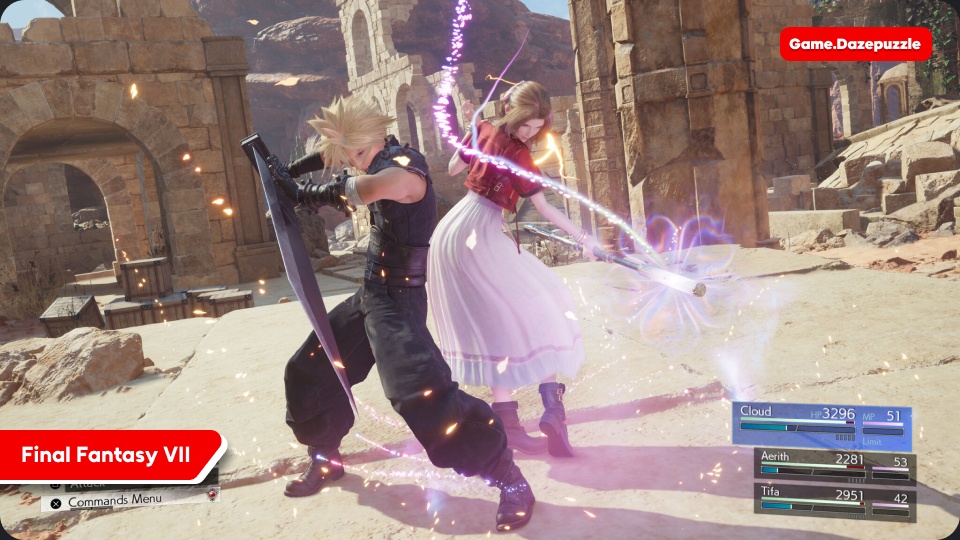 Final Fantasy VII Gameplay