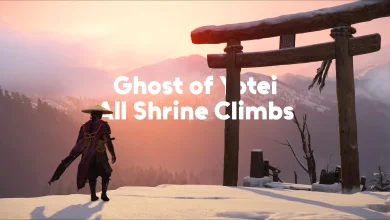 ghost of yotei all shrine climbs