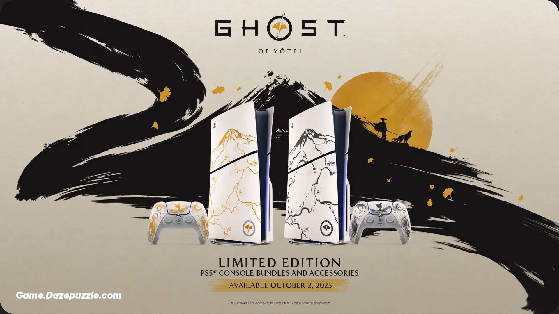 ghost of yotei themed ps5