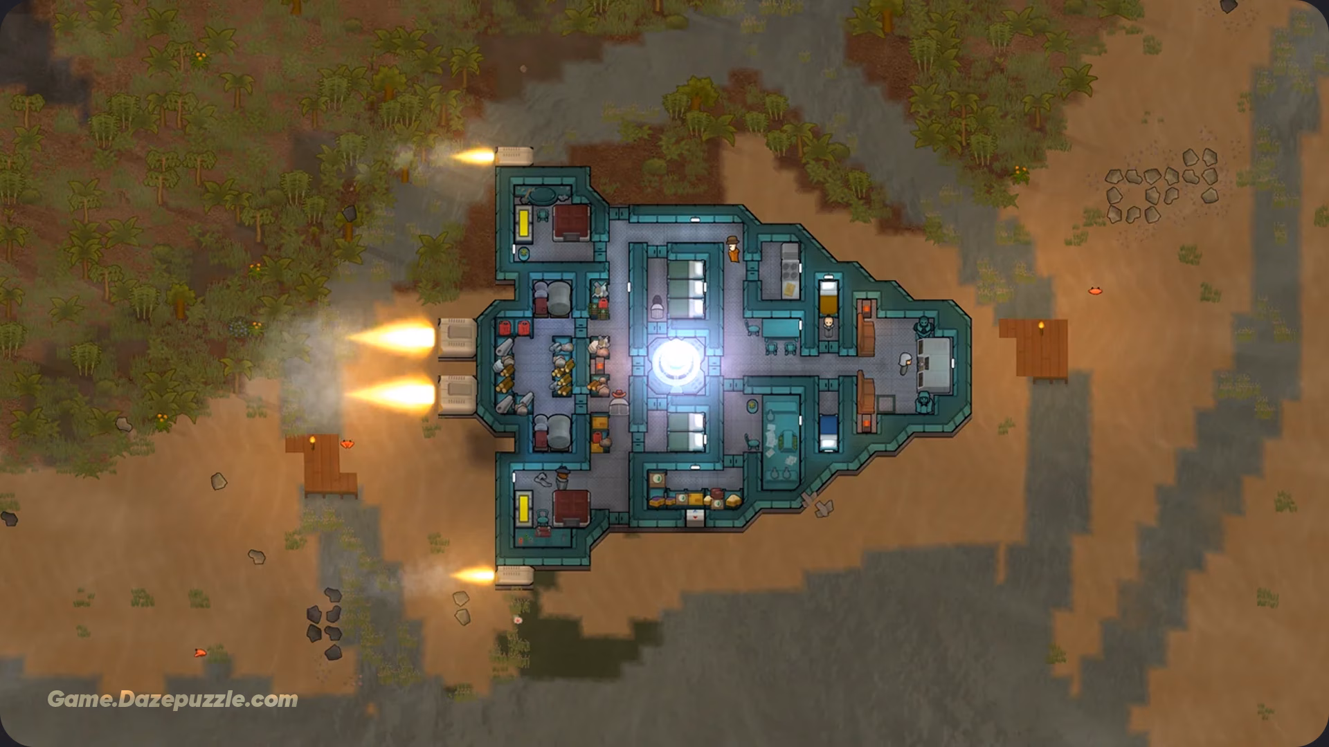 How to get and build a gravship in rimworld odyssey
