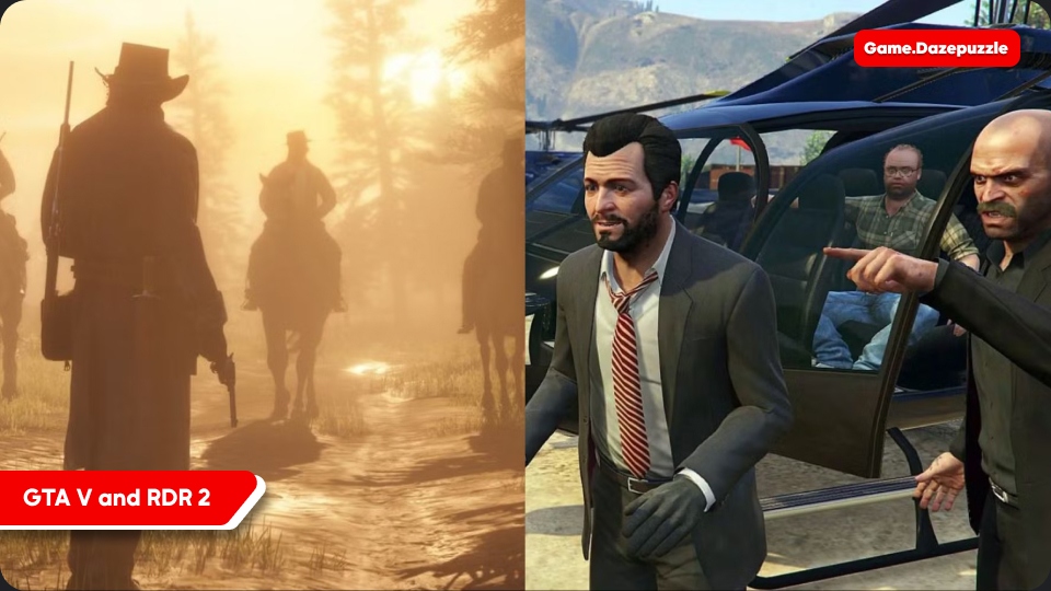GTA V and RDR 2