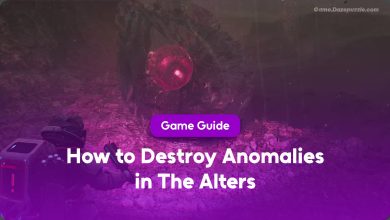 How to destroy anomalies in The Alters