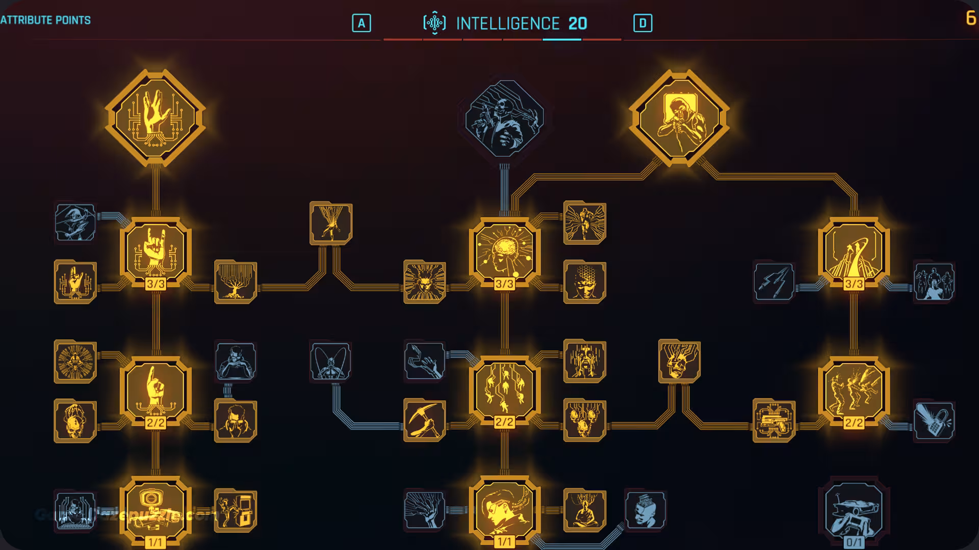 intelegence in netrunner build