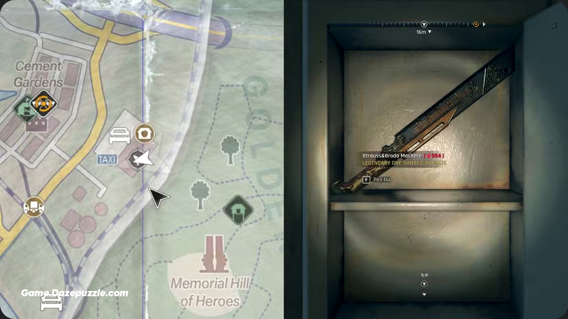 Legendary machete