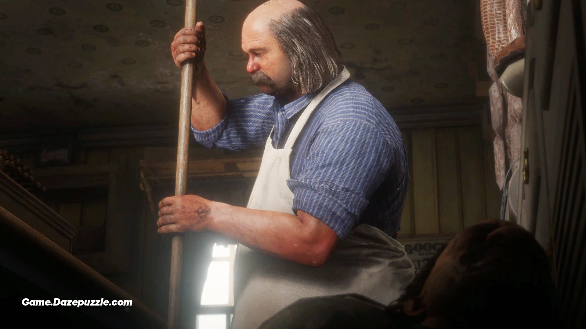 Simon Pearson in his store